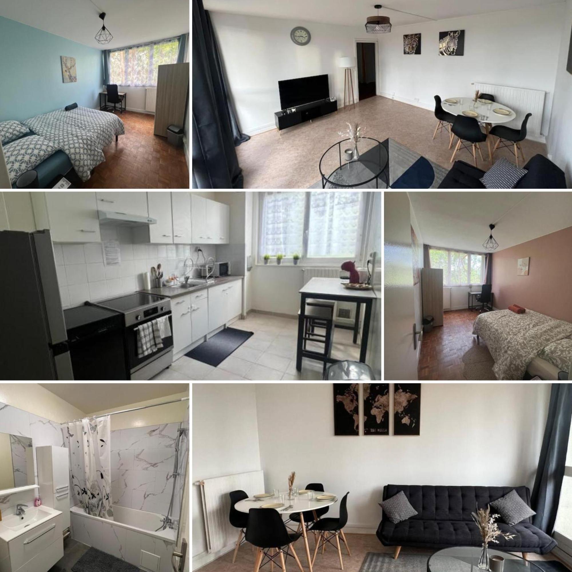 梅里索瓦茨Appt T3, 65 M2 Proche De Paris公寓 外观 照片